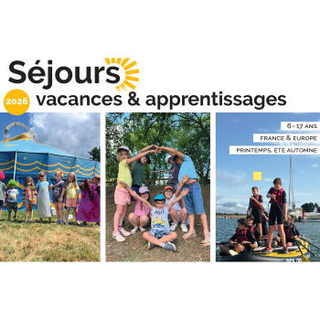 Séjours vacances & apprentissages : prêts, partez !